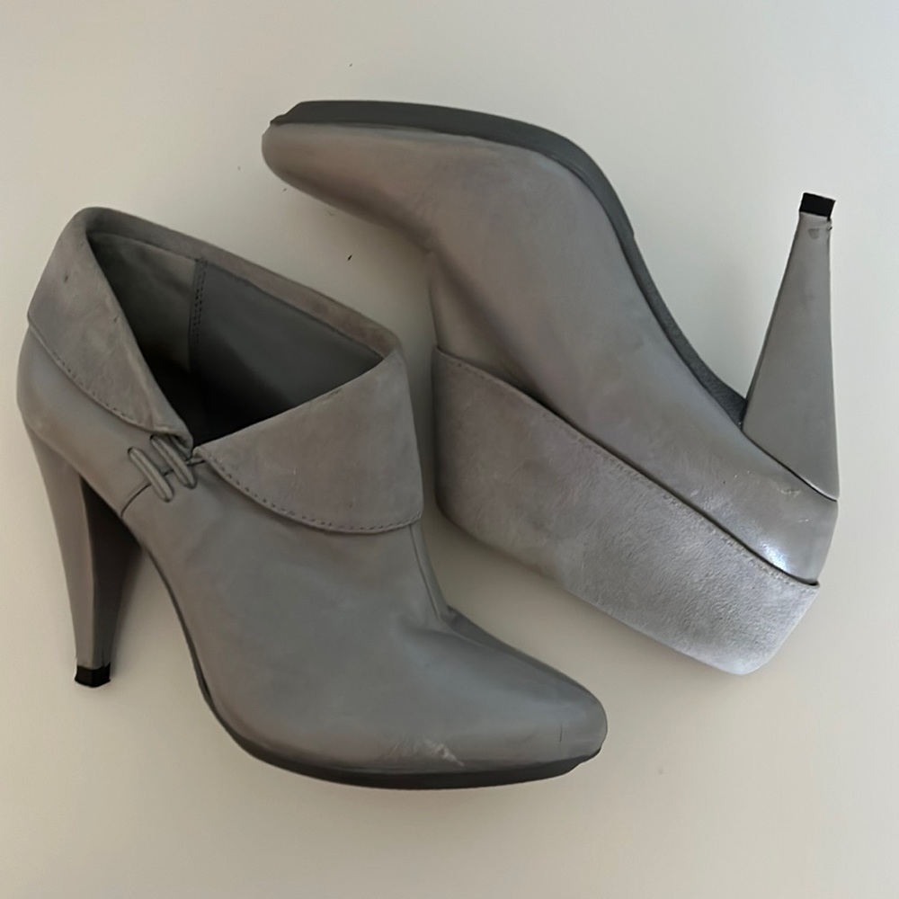 Coach Grey Annika Booties
